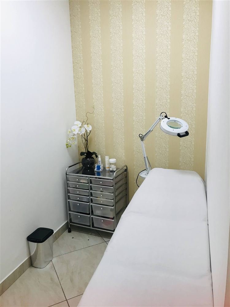 Sala reservada para os procedimentos
